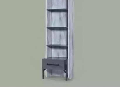 Regal Schrank Bücherregal Schränke Mehrzweck Möbel Braun 165x49x47